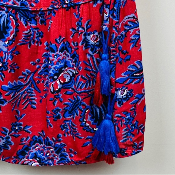 LOFT || Flowy Swing Tank with Tassel; Size XS - Picture 5 of 11